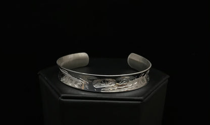 Bracelet- N. Galanin; Silver, Various Designs, 1/2"