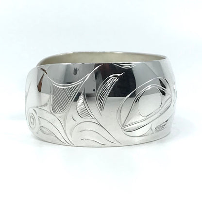 Bracelet- J. Galanin, Silver, Various Designs, 1"