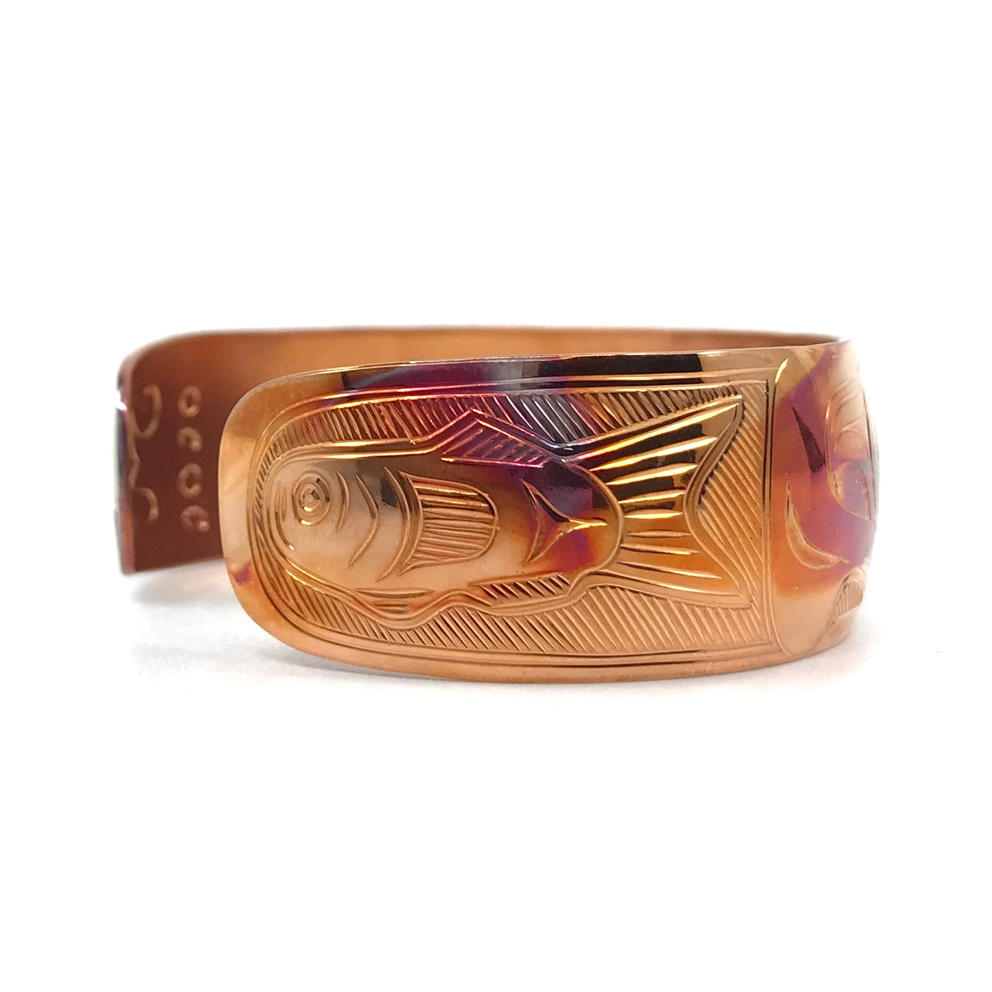 Bracelet- J. Galanin, Copper, Various Designs, 3/4"