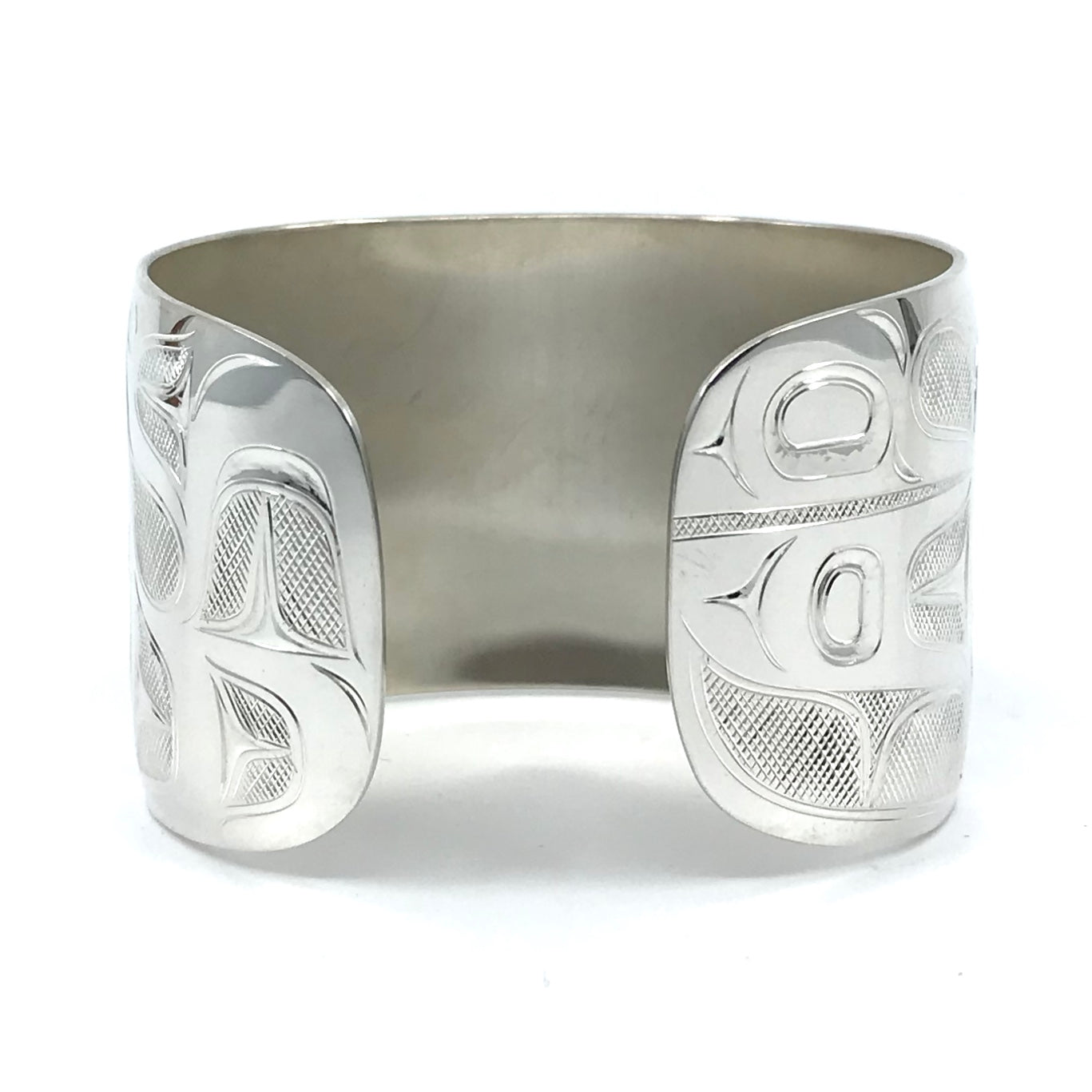 Bracelet- J. Galanin, Silver, Various Designs, 1.5"