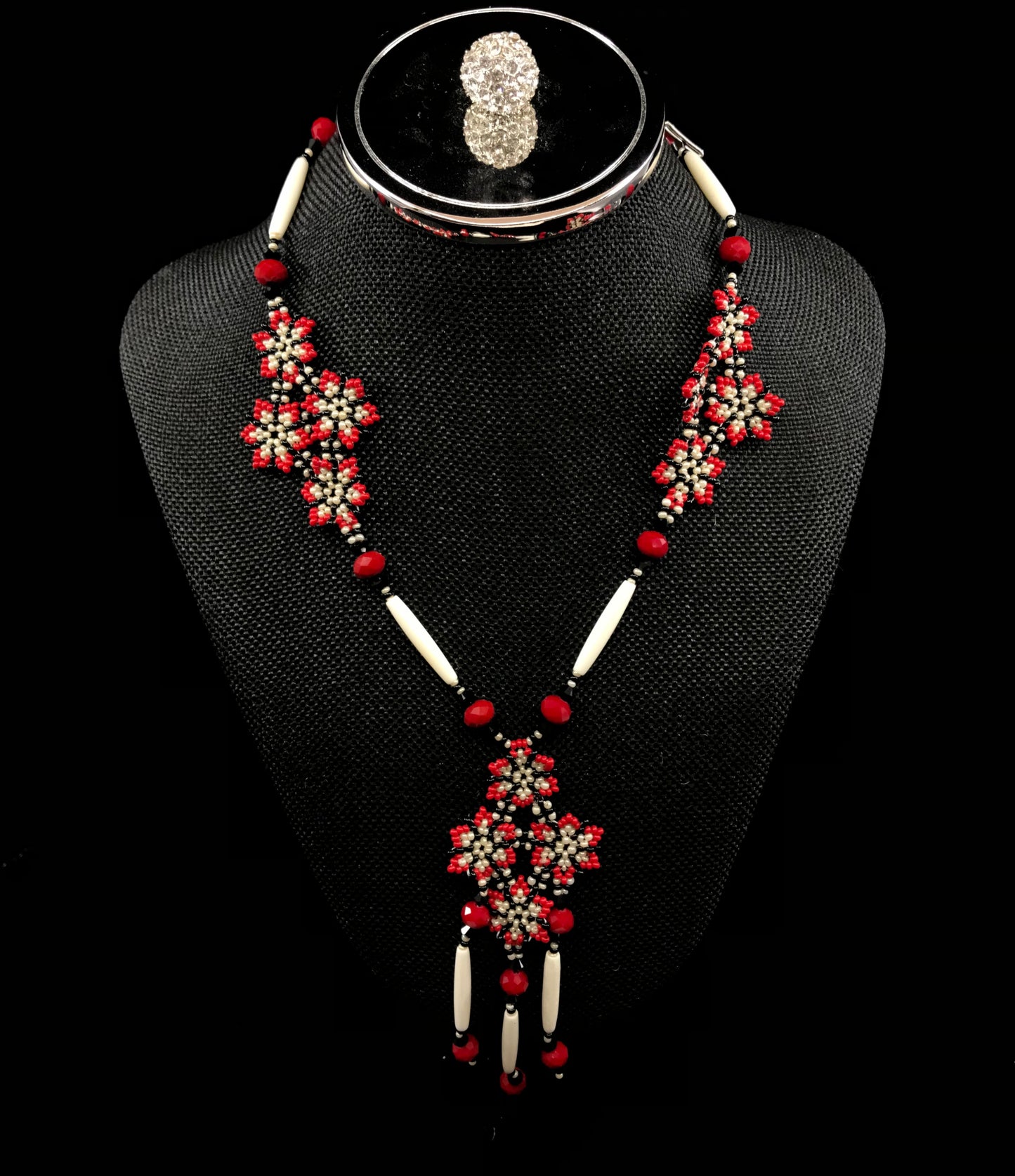 Necklace/Earring Set - Stevens; Rustad, Beaded, Variety