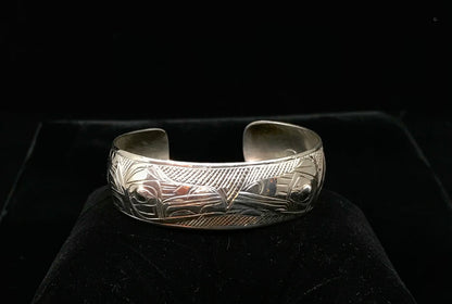 Gene Chilton Bracelets Silver 3/4"