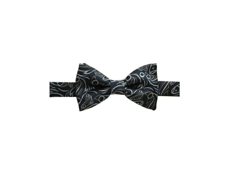 Salmon Run Bow Tie