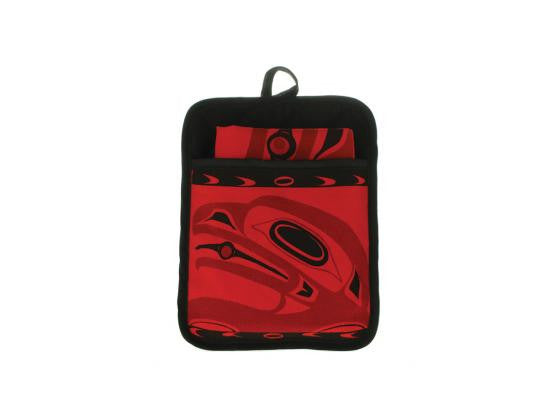 Jim Charlie Raven Pocket Potholder