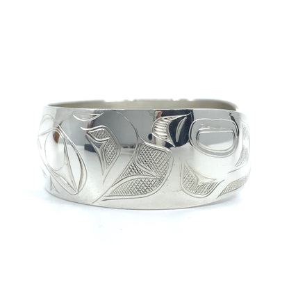 Bracelet- J. Galanin, Silver, Various Designs, 3/4"