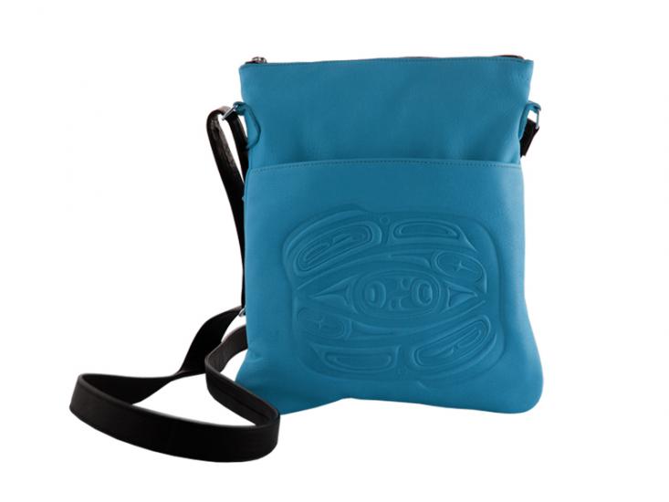 Raven Embossed Solo Bag (Deerskin)