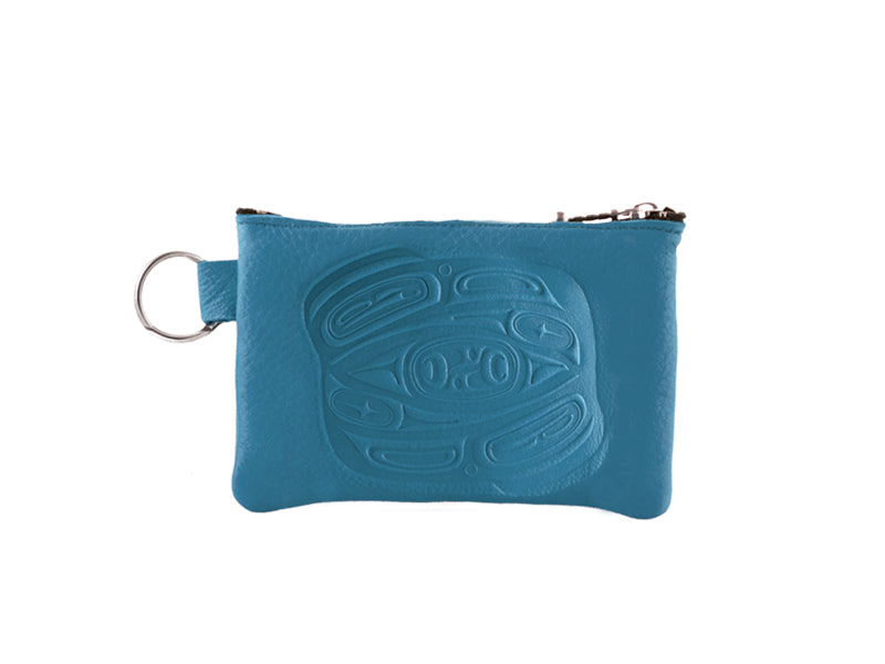 Coin Purse - Deerskin, Raven