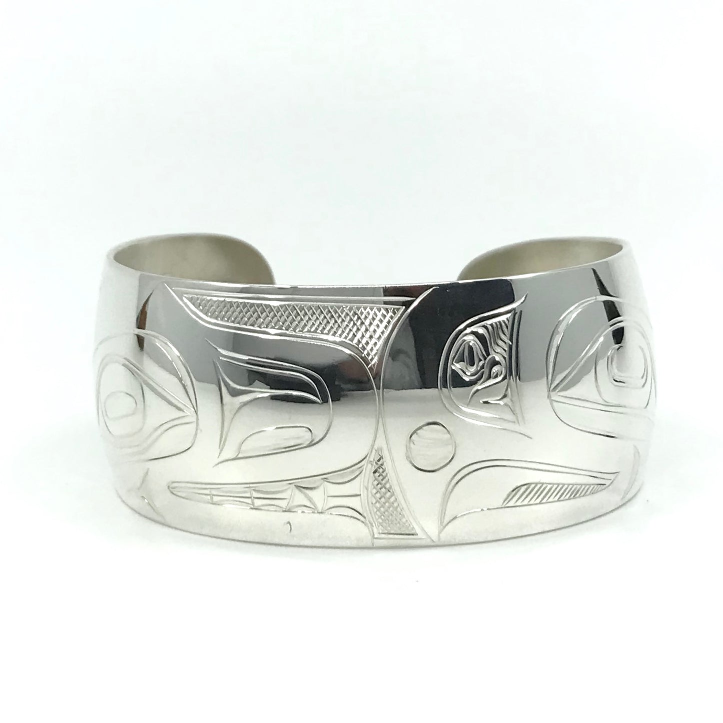 Bracelet- J. Galanin, Silver, Various Designs, 1"