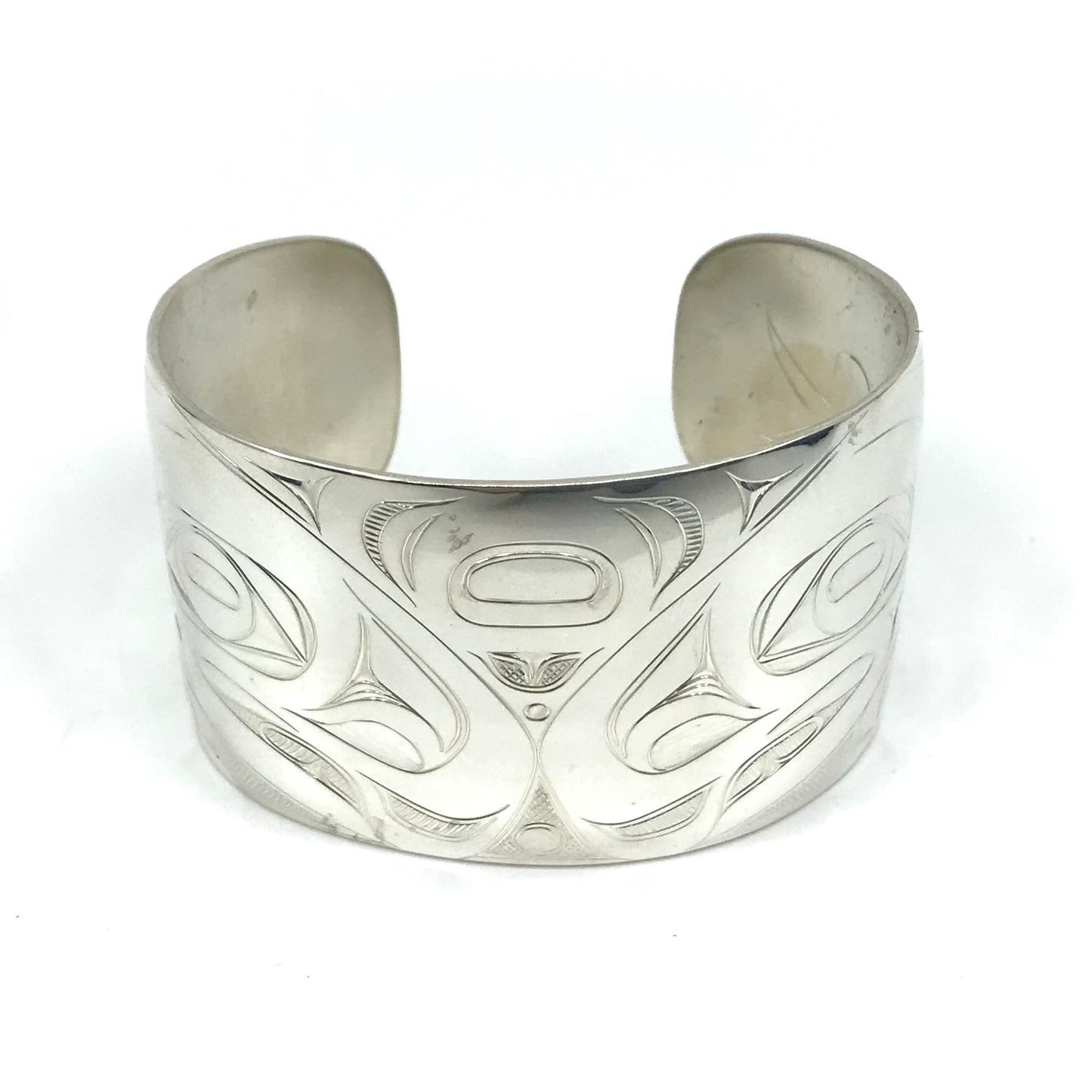 Bracelet- J. Galanin, Silver, Various Designs, 1.5"