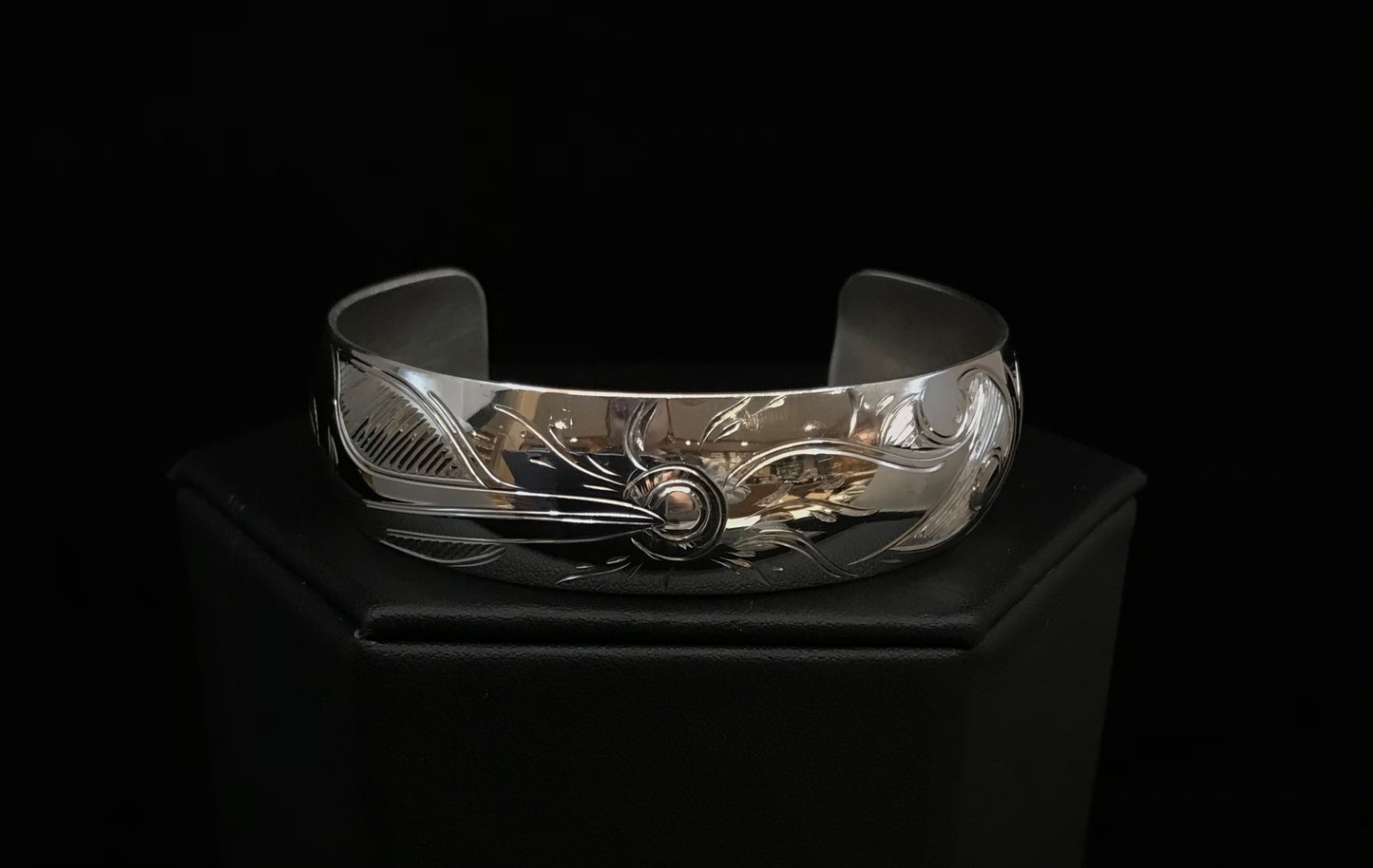 Bracelet- N. Galanin, Silver, 3/4"