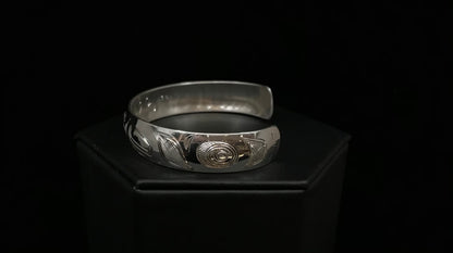 Bracelet- N. Galanin; Silver, Various Designs, 1/2"