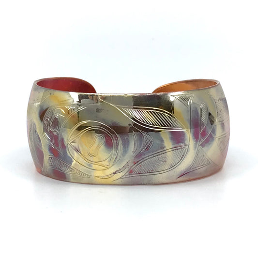 Bracelet - J. Galanin, Copper, Various Designs, 1"