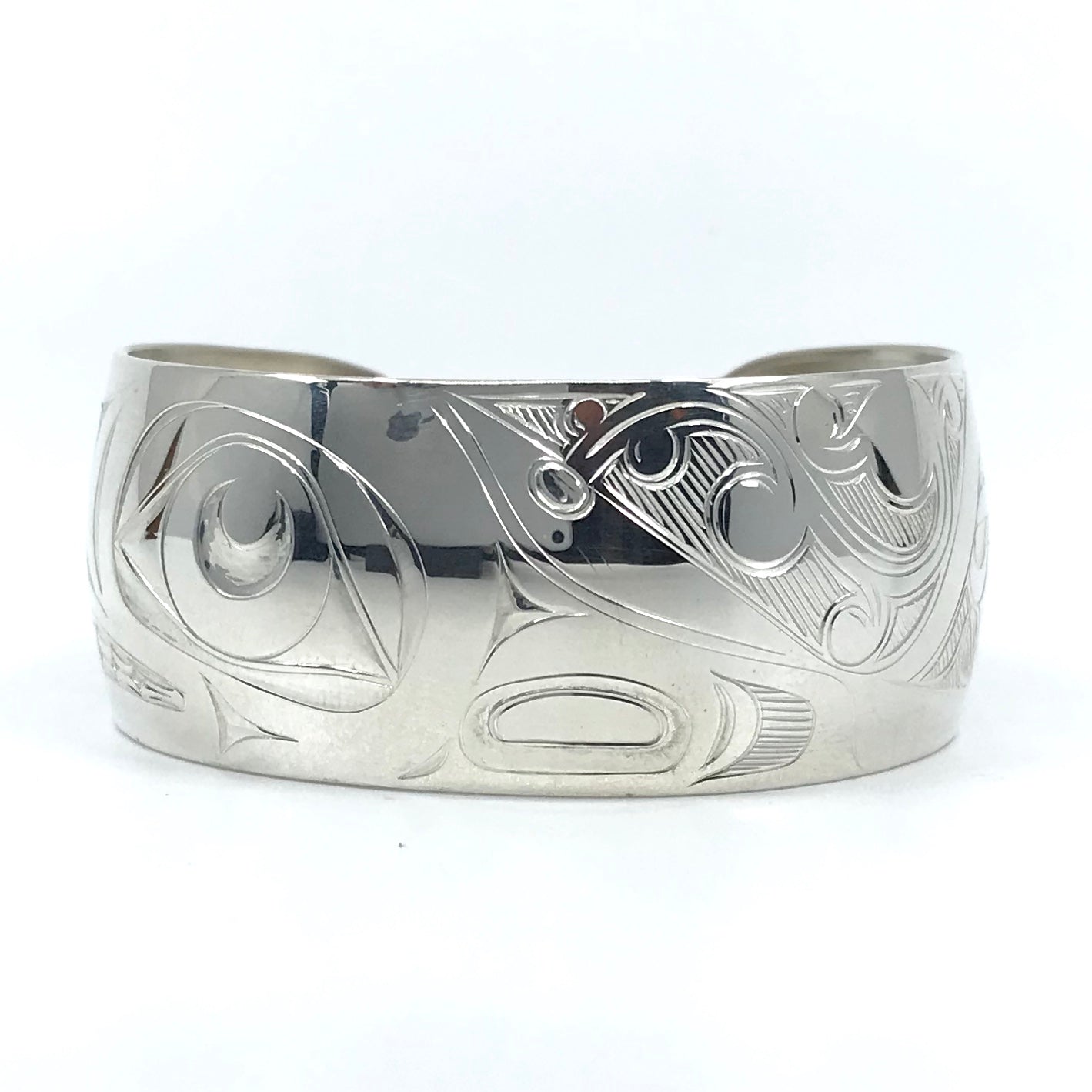 Bracelet- J. Galanin, Silver, Various Designs, 1"