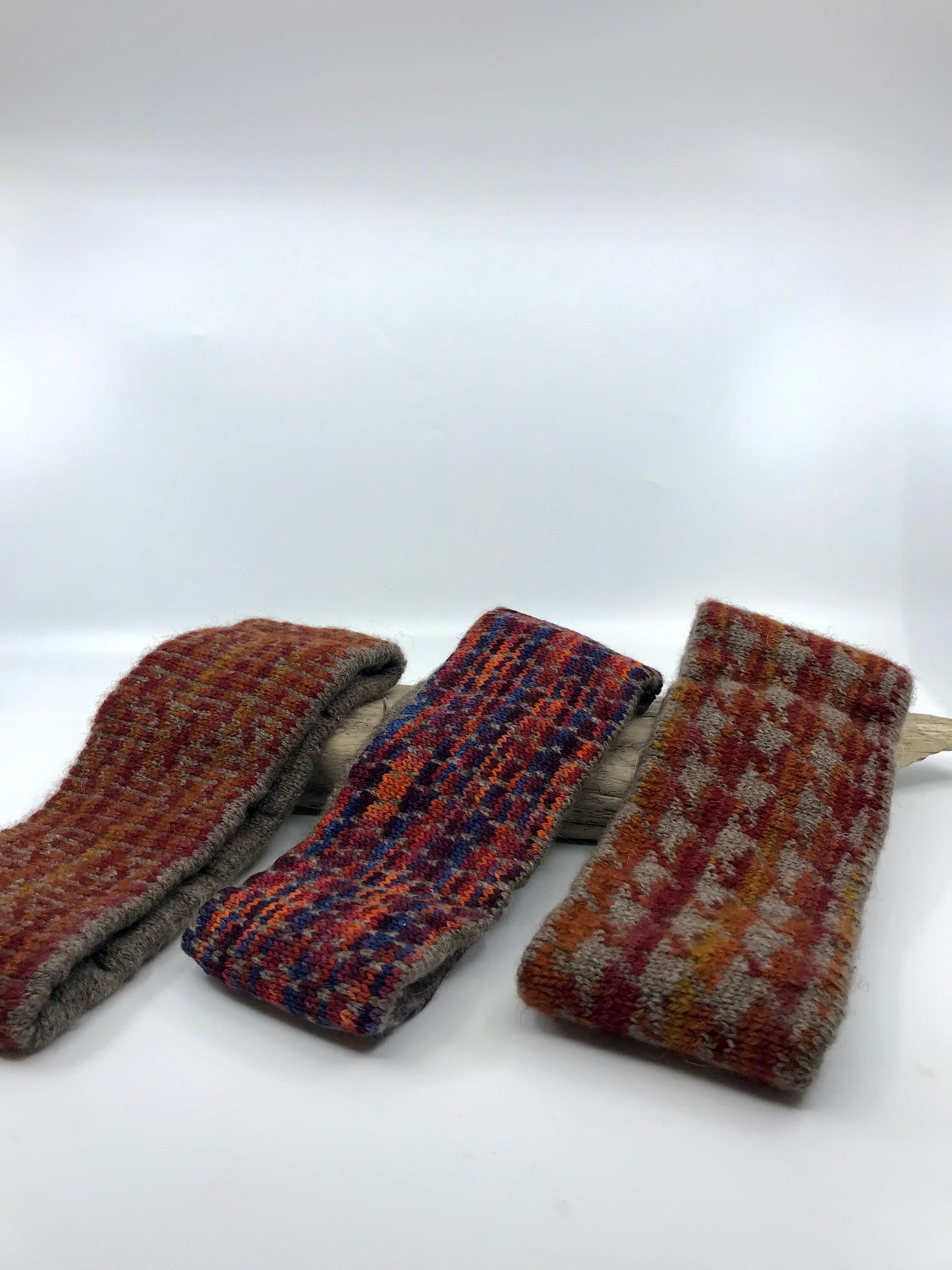 Head Band- Rye;  70% Qiveut, 30% Merino/Angora Wool, Double Layer, Various Colors