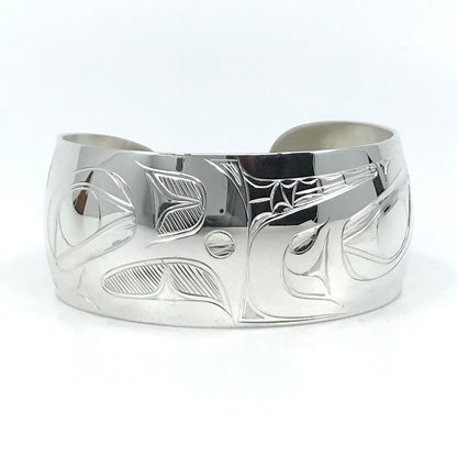 Bracelet- J. Galanin, Silver, Various Designs, 1"