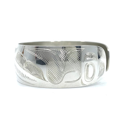 Bracelet- J. Galanin, Silver, Various Designs, 3/4"