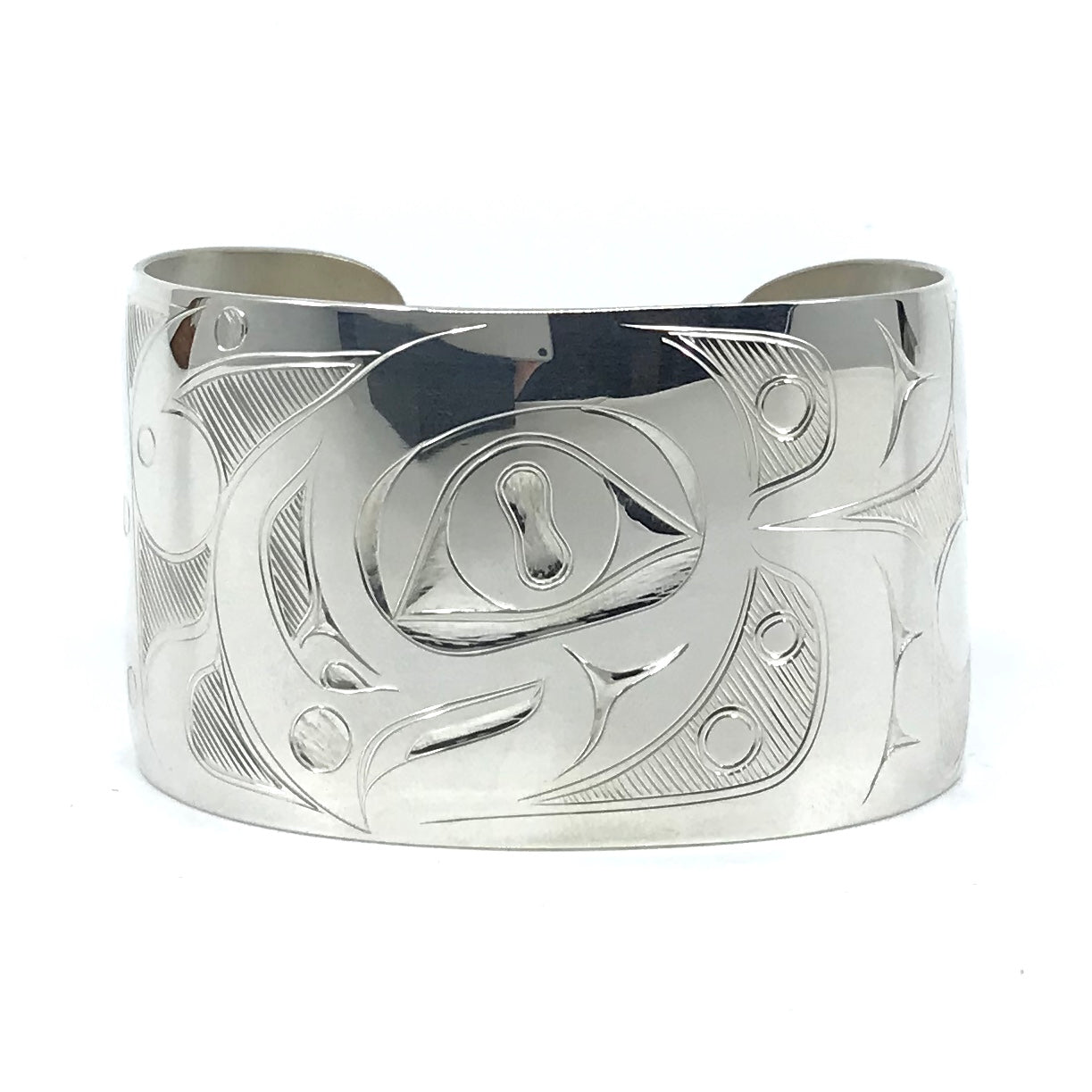 Bracelet- J. Galanin, Silver, Various Designs, 1.5"