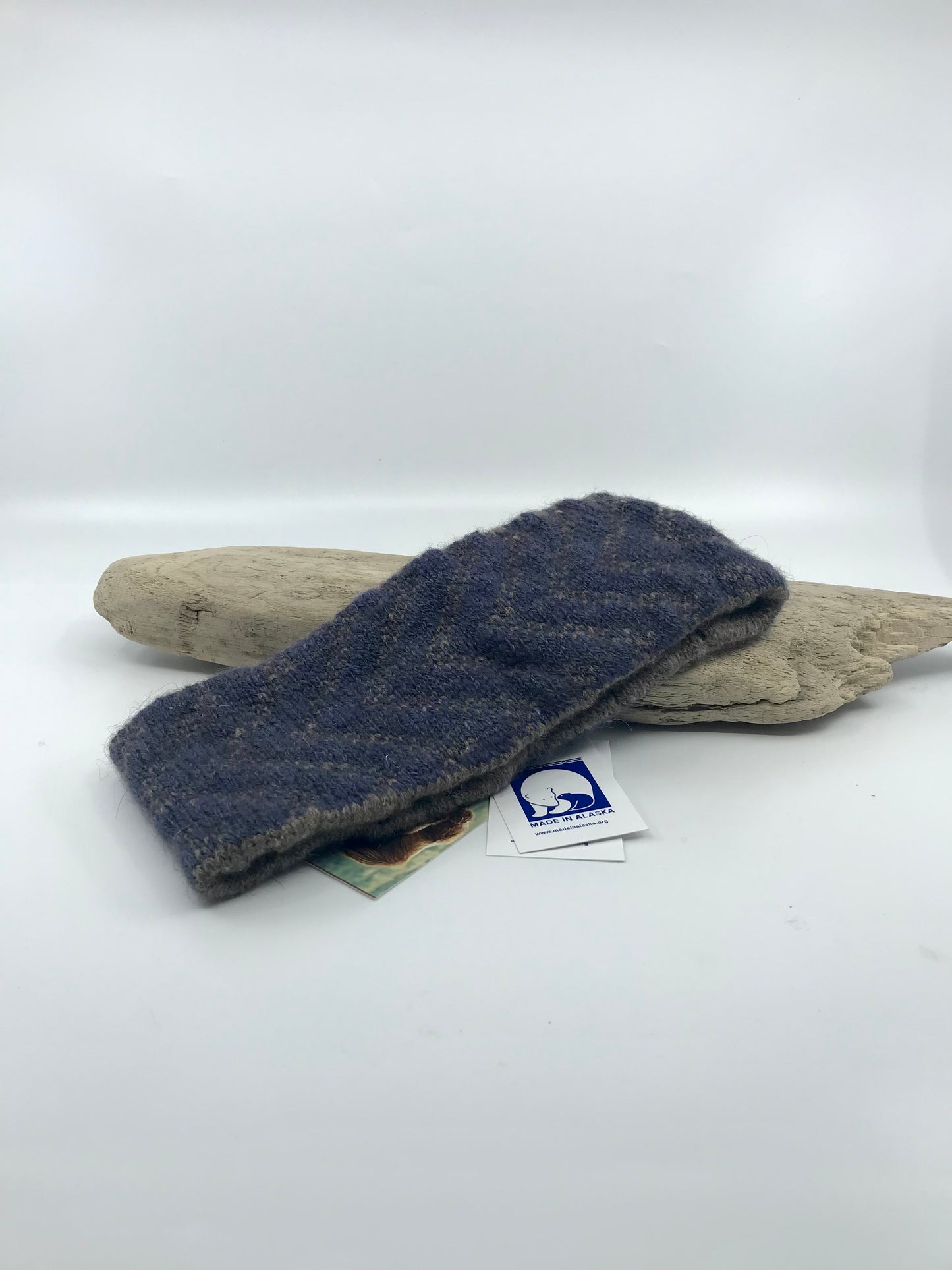 Head Band- Rye;  70% Qiveut, 30% Merino/Angora Wool, Double Layer, Various Colors