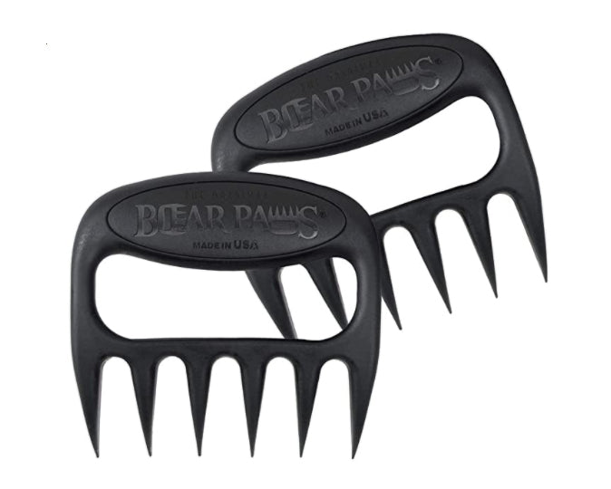 Kitchen- Bear Claws Meat Shredder, Black w Metal