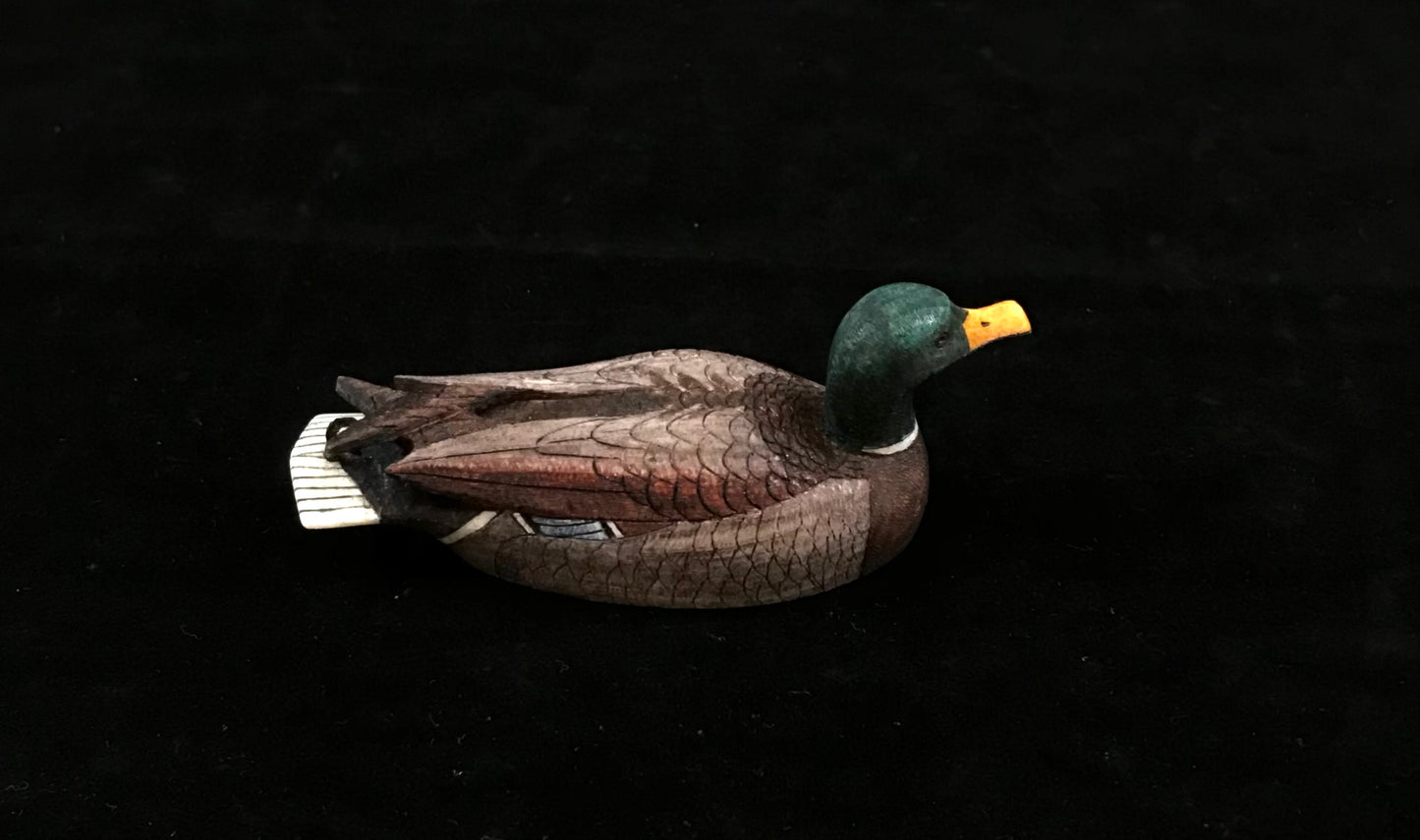 Ivory- T. Mayac Jr; Mallard, Scrim., 4"