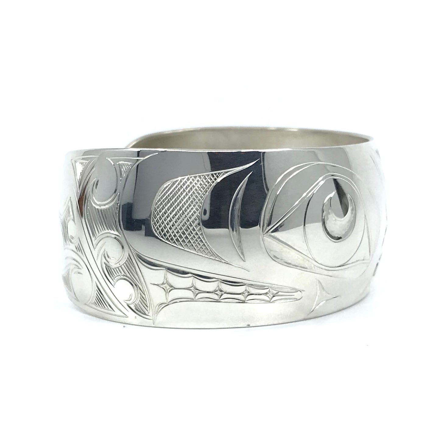 Bracelet- J. Galanin, Silver, Various Designs, 1"