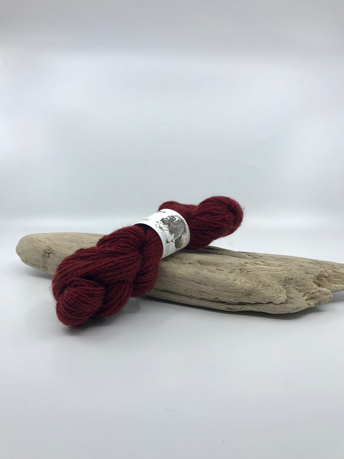 Yarn- Rye; Qiveut,  70/30 Blend, Hand Dyed 2 Ply