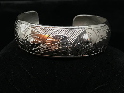 Gene Chilton Bracelets Silver 3/4"