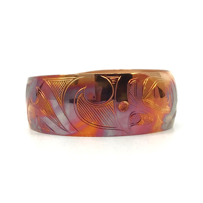 Bracelet- J. Galanin, Copper, Various Designs, 3/4"