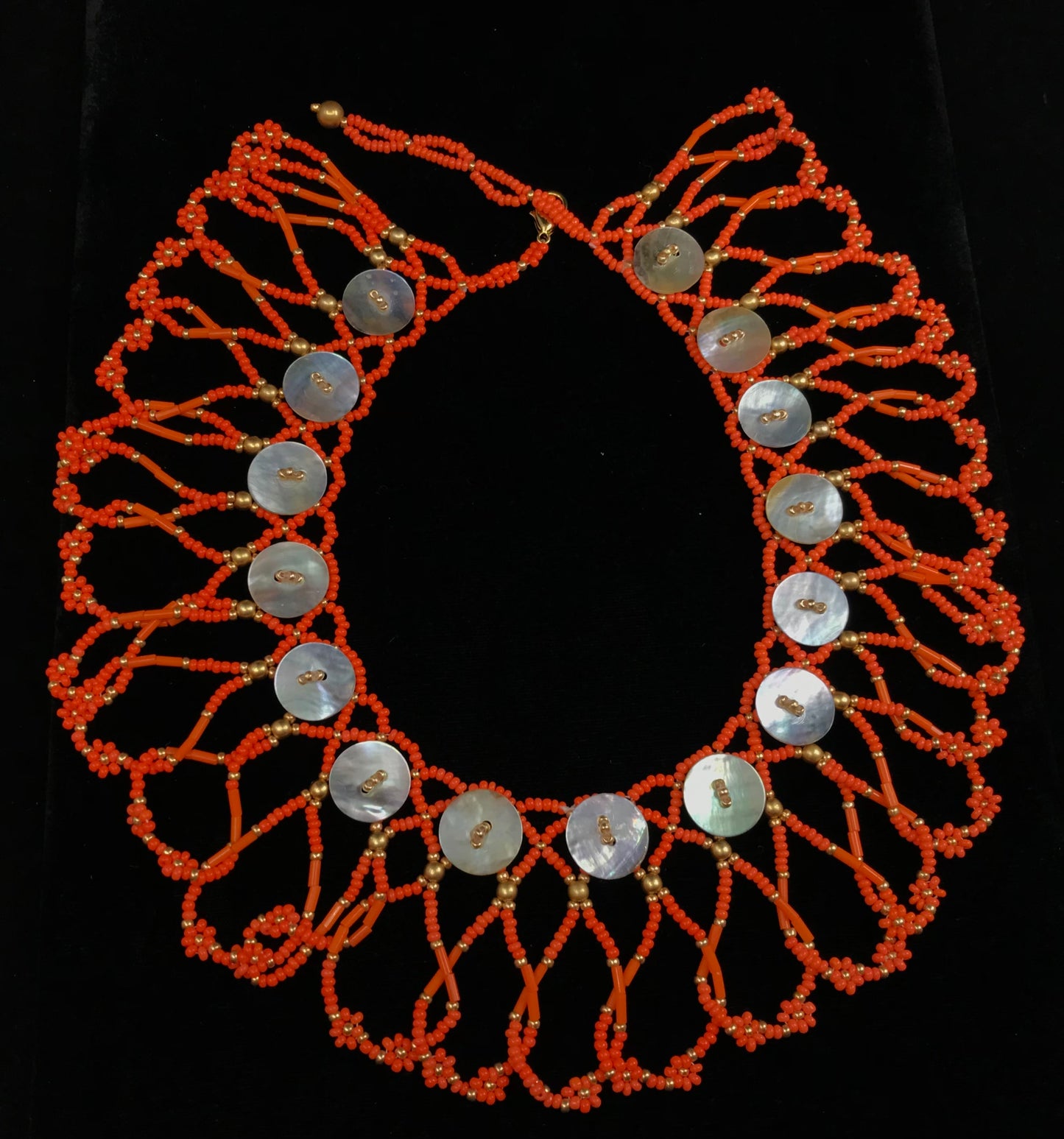 Necklaces- Dangeli; Beaded, Raindrop, Various Colors