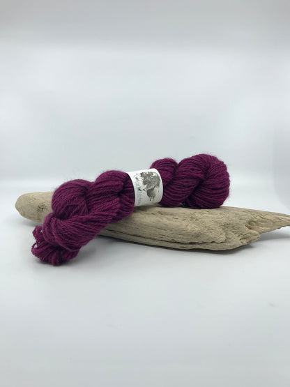 Yarn-Rye;  Qiveut; 70/30 Blend, Hand Dyed 3 Ply