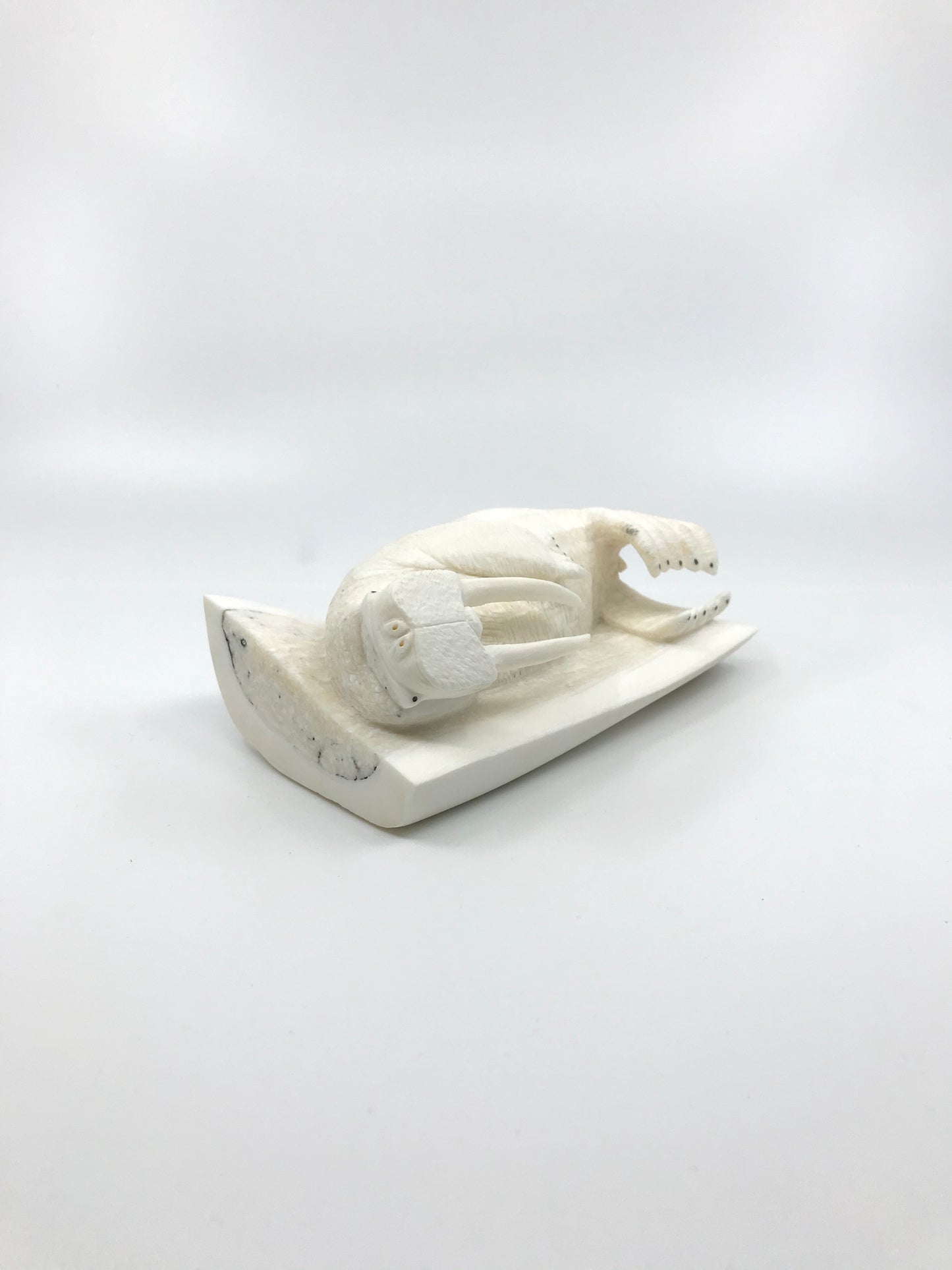 Ivory- J. Seppilu, Walrus, Baleen Inlay