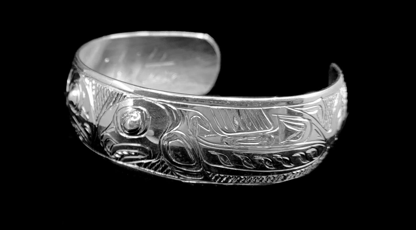 Gene Chilton Bracelets Silver 3/4"