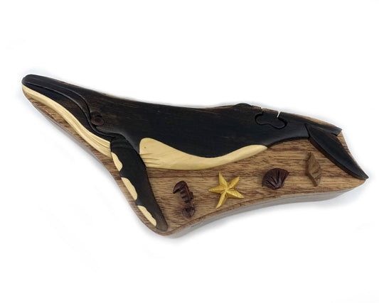 Puzzle Box- Wood, Humpback