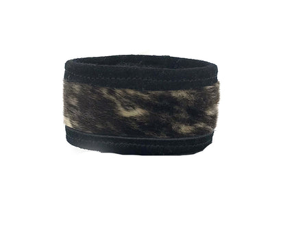 Bracelet- Gho;  Seal Fur & Leather w/Snap