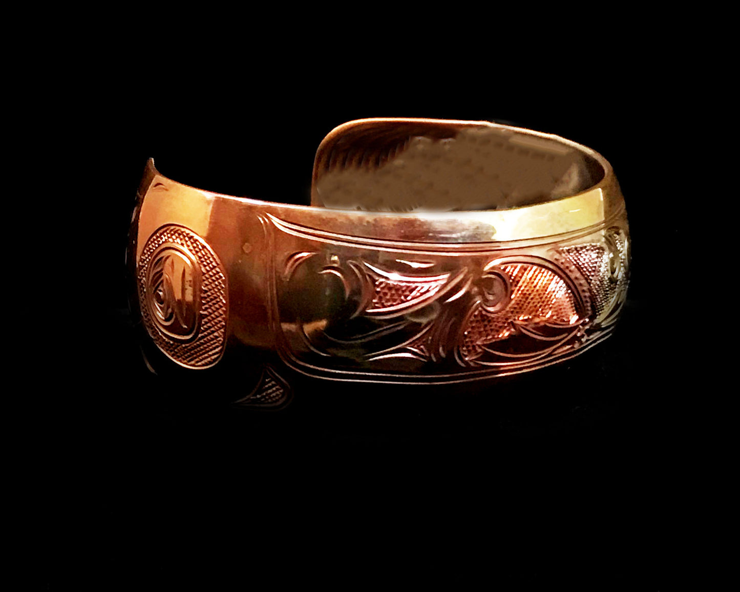 Bracelet- N. Galanin, Heat-Treated Copper, Various Designs/Size