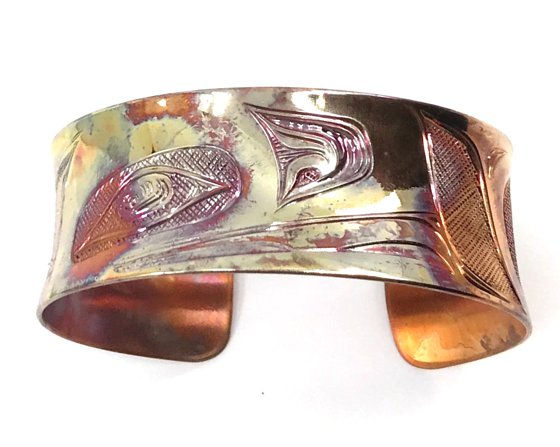 Bracelet- N. Galanin, Heat-Treated Copper, Various Designs/Size