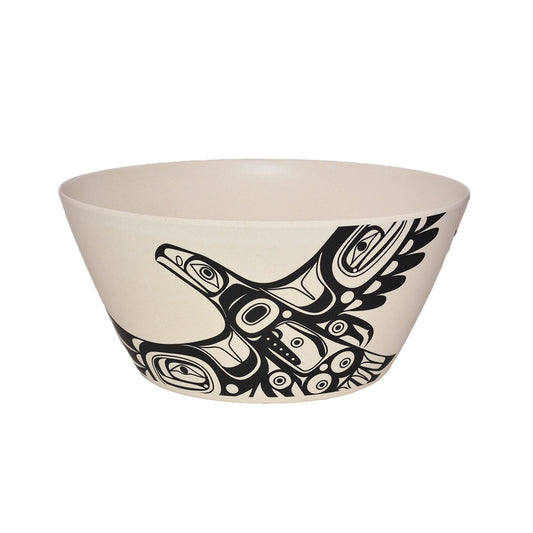 Bamboo Bowl - Soaring Eagle