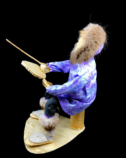 Doll- Mathias; Cup'ik Drummers & Dancer