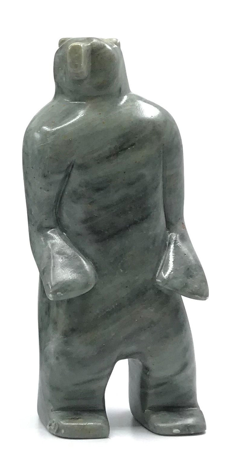 Soapstone - Grant; Bear Standing on Hind Legs