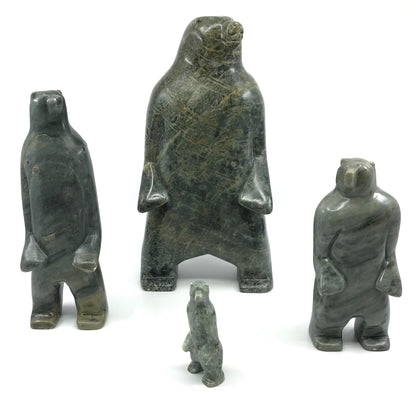 Soapstone - Grant; Bear Standing on Hind Legs