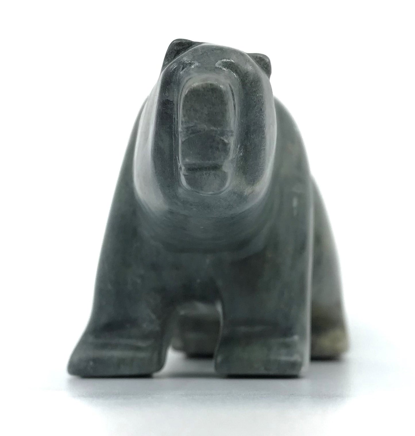 Soapstone Art- S. Grant, Bear Standing on Fours