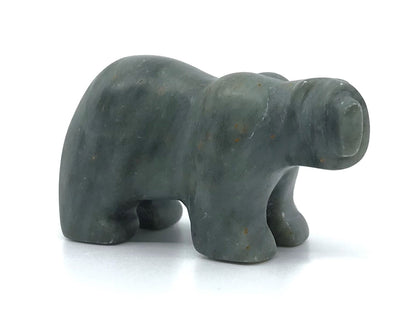 Soapstone Art- S. Grant, Bear Standing on Fours