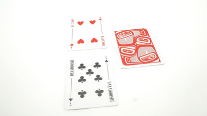 Playing Cards - Trickster; Formline, Red