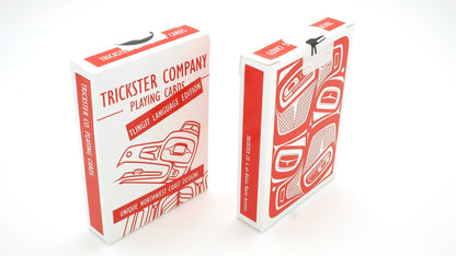 Playing Cards - Trickster; Formline, Red