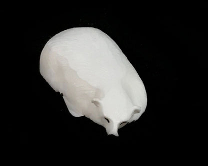 Ivory- J. Uglowook, Resting Polar Bear, Various Sz