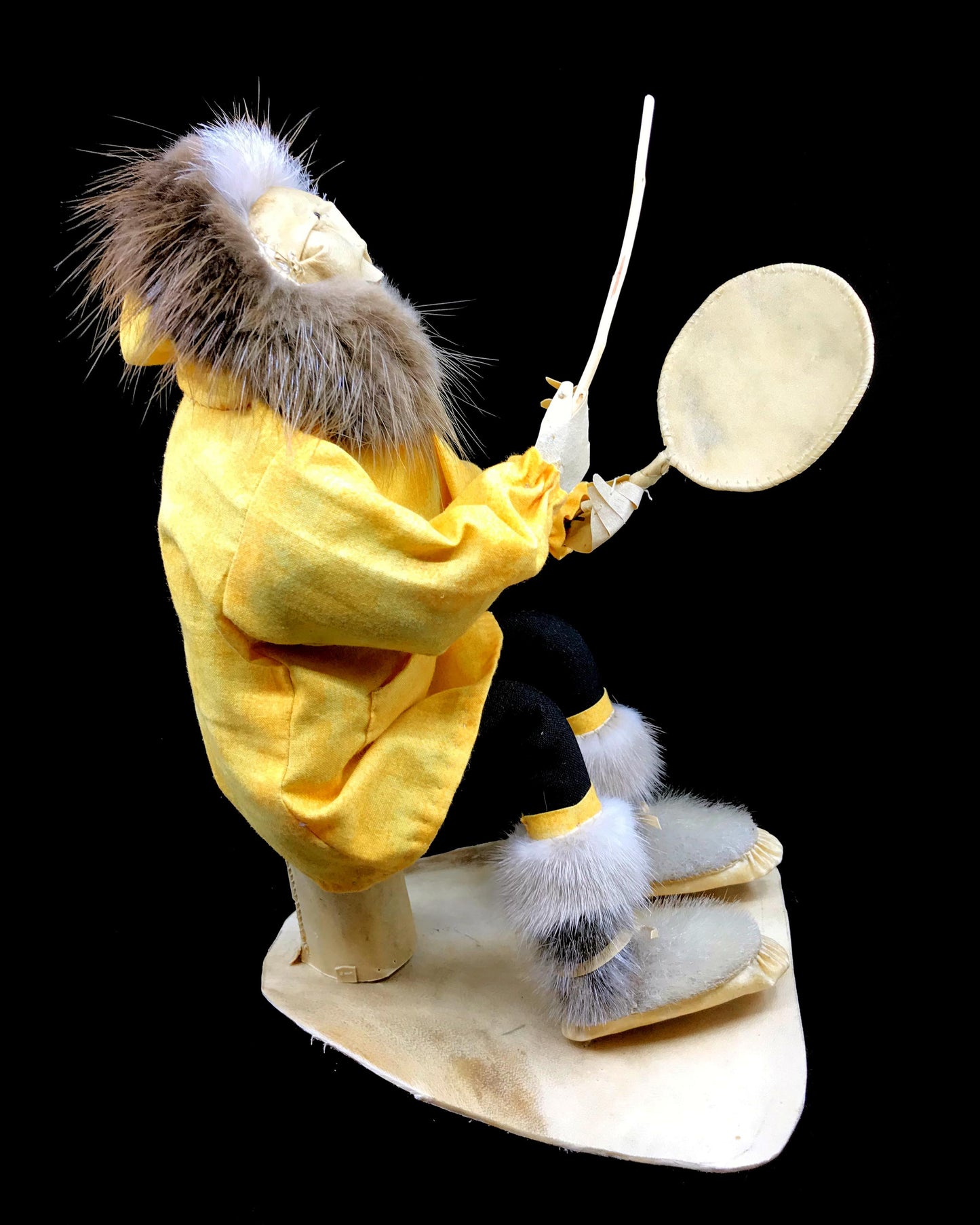 Doll- Mathias; Cup'ik Drummers & Dancer