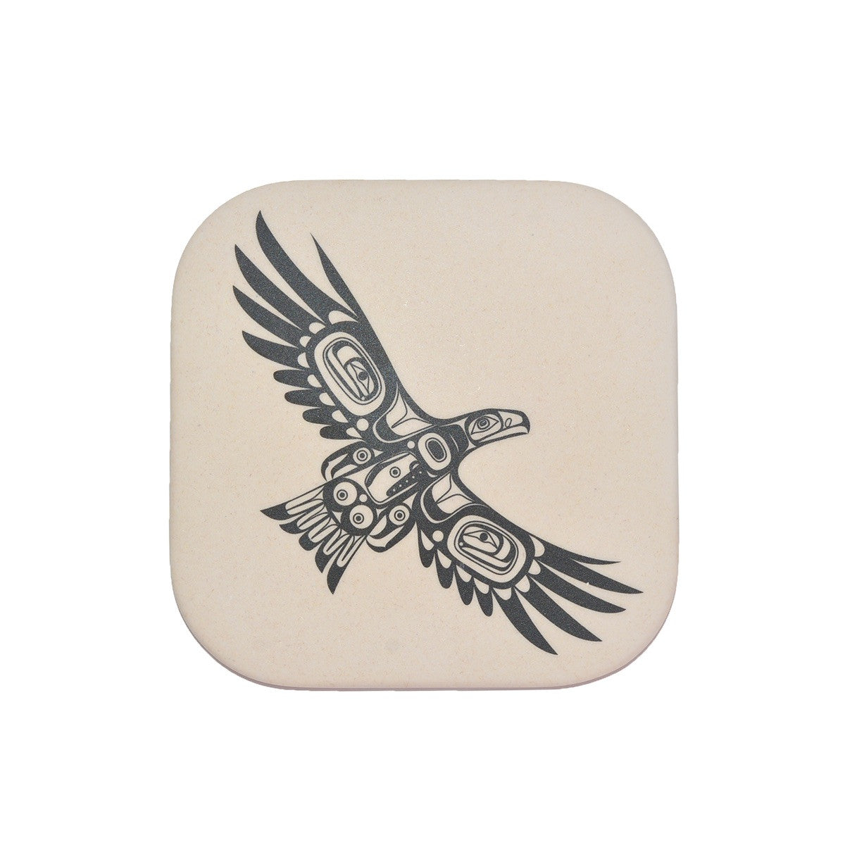 Bamboo Coaster Set - Soaring Eagle