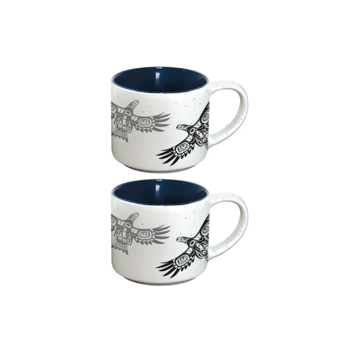 Ceramic Espresso Mugs - Set of 2