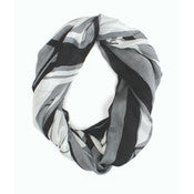 Scarf- B. Houstie, Wolf, Circle